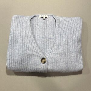 Madewell Women's Soft Gray Cardigan